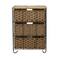 Household Essentials 3-Drawer Wicker Storage Unit